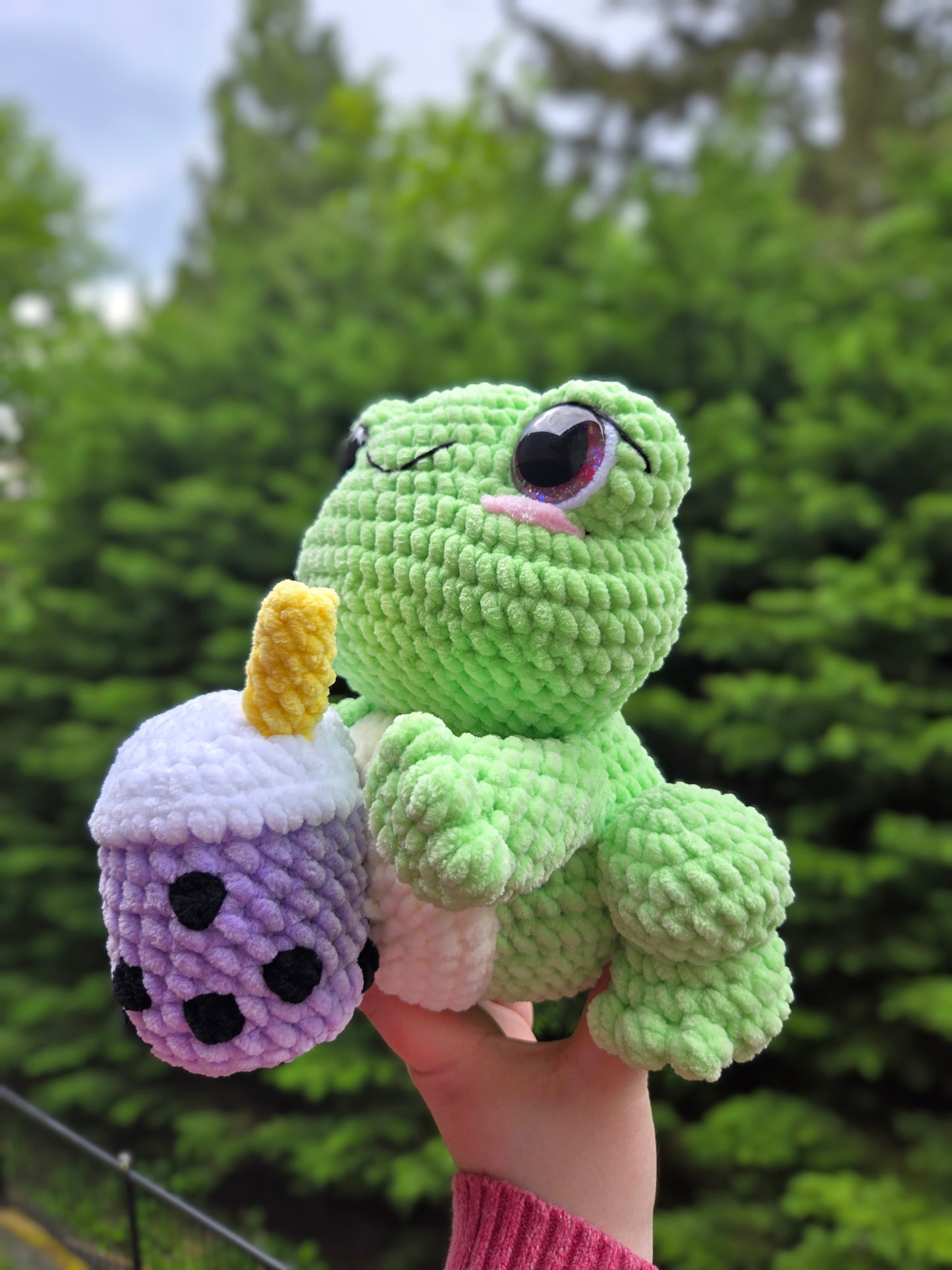 Tapioca the Frog Crochet Pattern