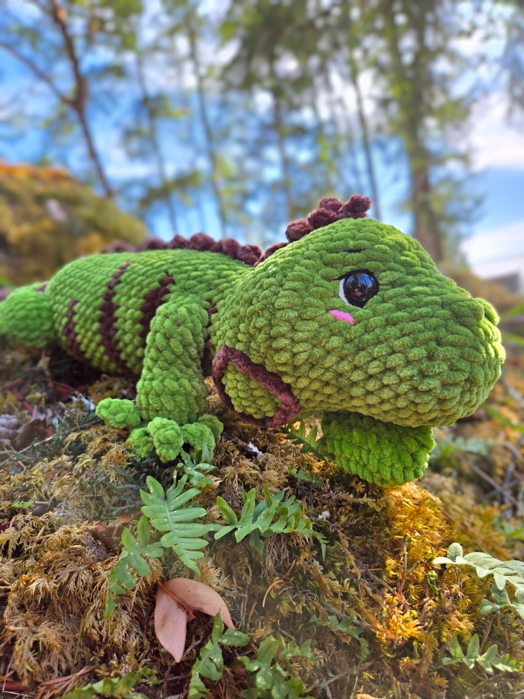Goji the Iguana Crochet Pattern