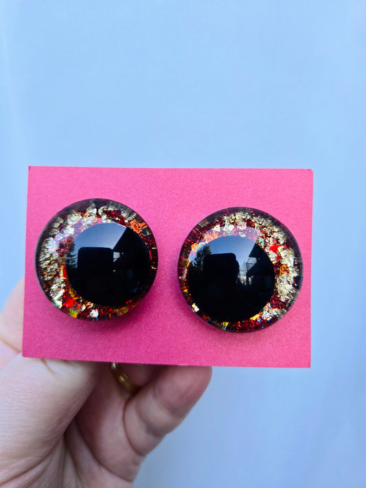 30mm Crackling Fire Safety Eyes
