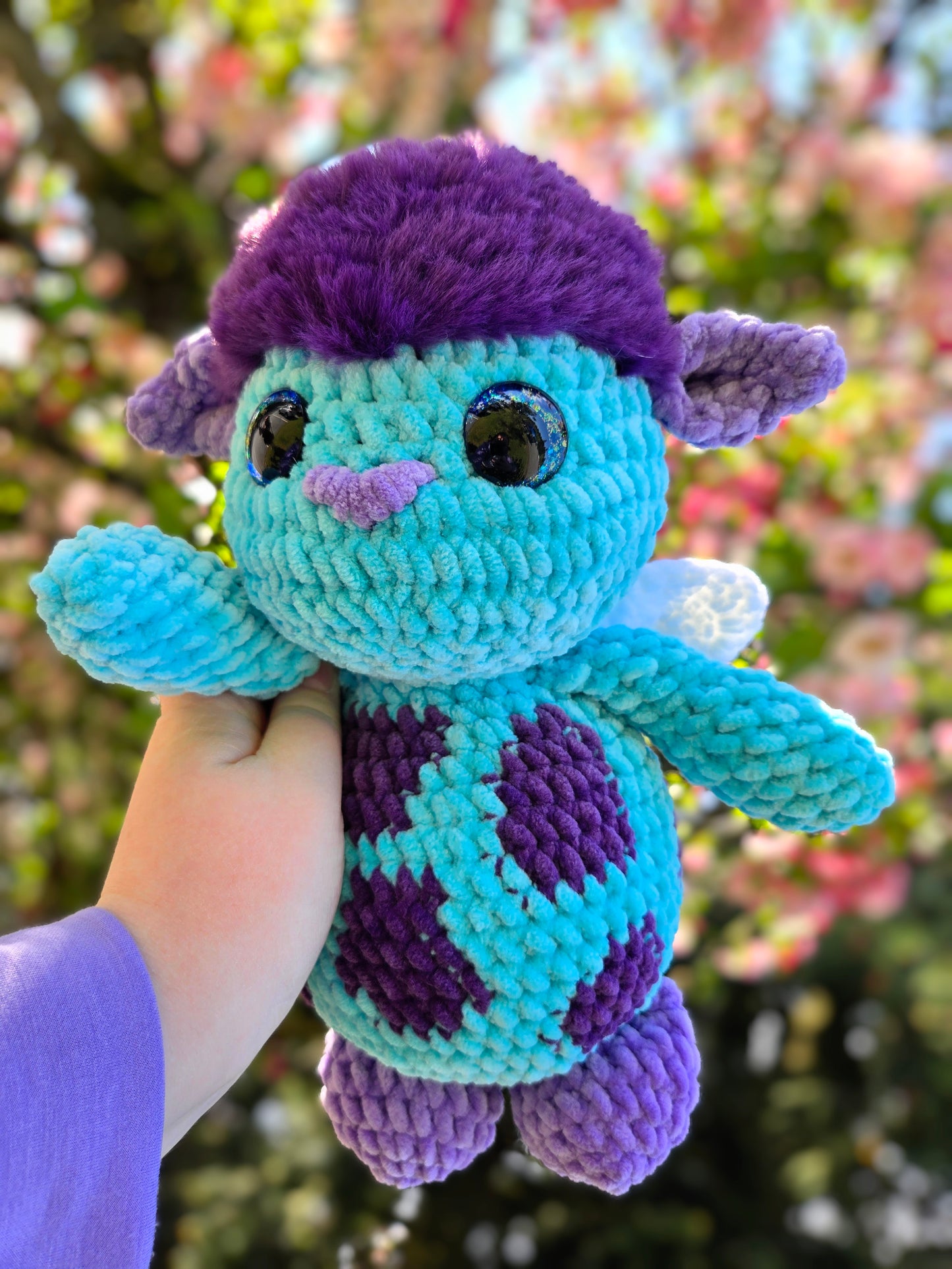 Fairy Puffball Friend Crochet Pattern