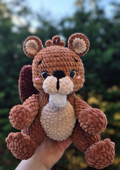 Maple the Beaver Crochet Pattern