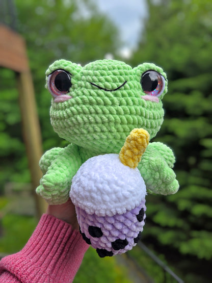 Tapioca the Frog Crochet Pattern