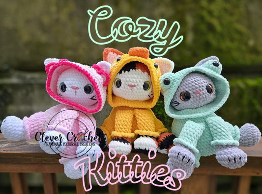 Cozy Kitties Crochet Pattern