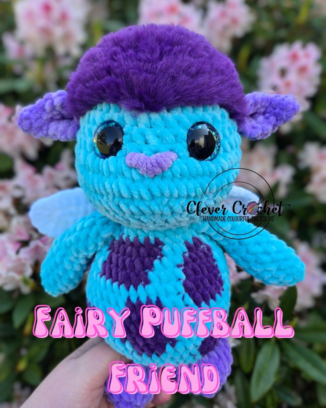 Fairy Puffball Friend Crochet Pattern