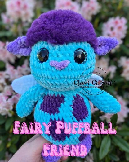 Fairy Puffball Friend Crochet Pattern