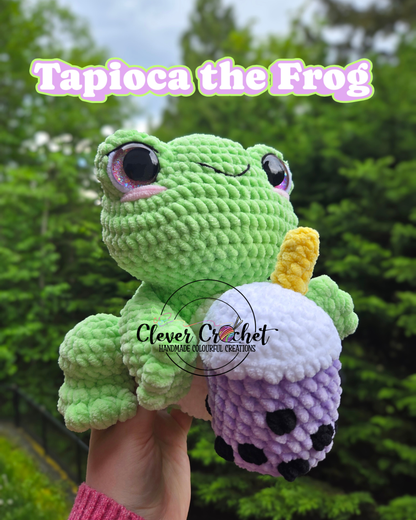 Tapioca the Frog Crochet Pattern